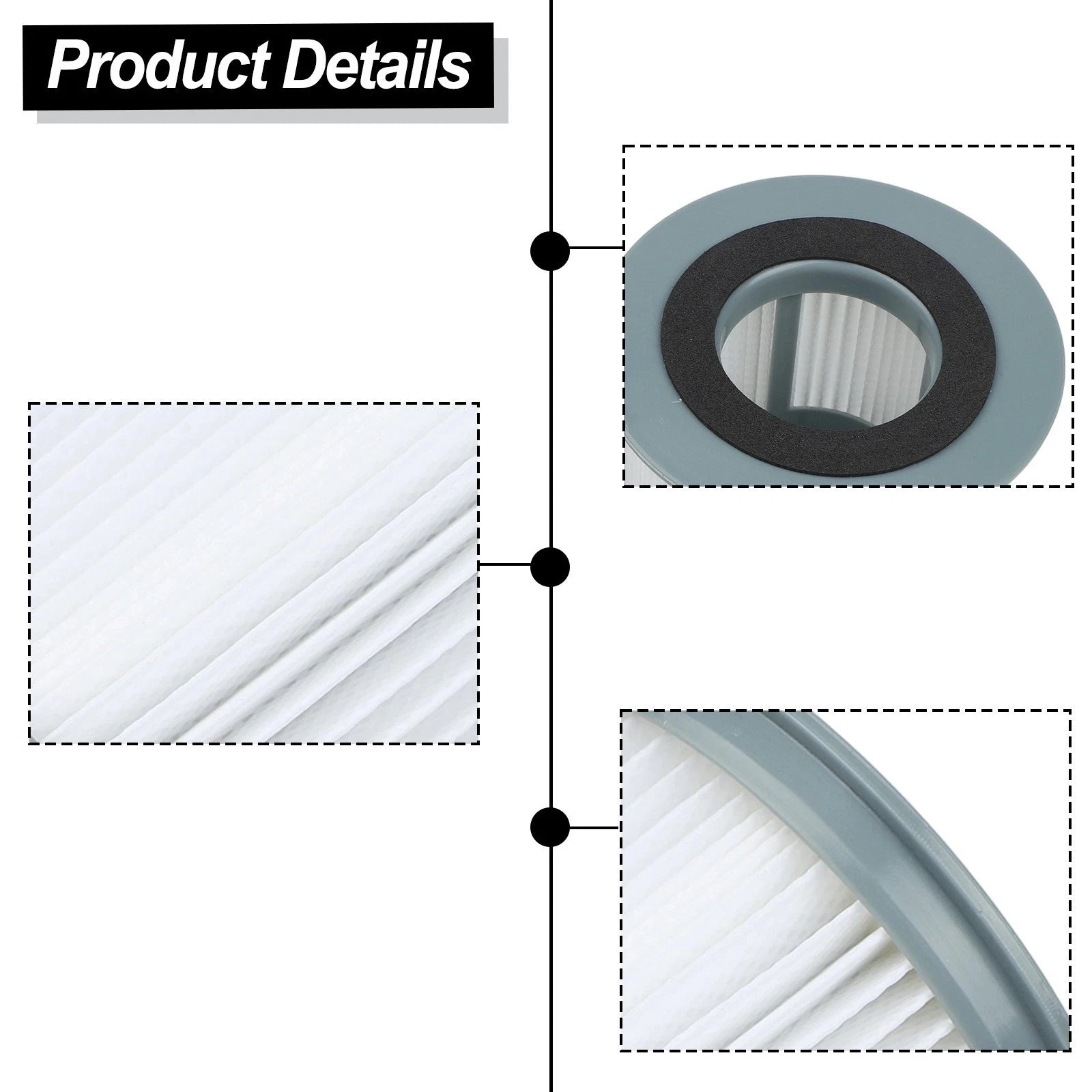 Vacuum Filter for U5507900 U5512900 (Compatible Models)