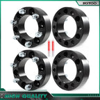 Set of 4 Wheel Spacers 6x5.5" M12x1.5 for Ford Ranger (2013–2022), Hummer H3 (2006–2010)