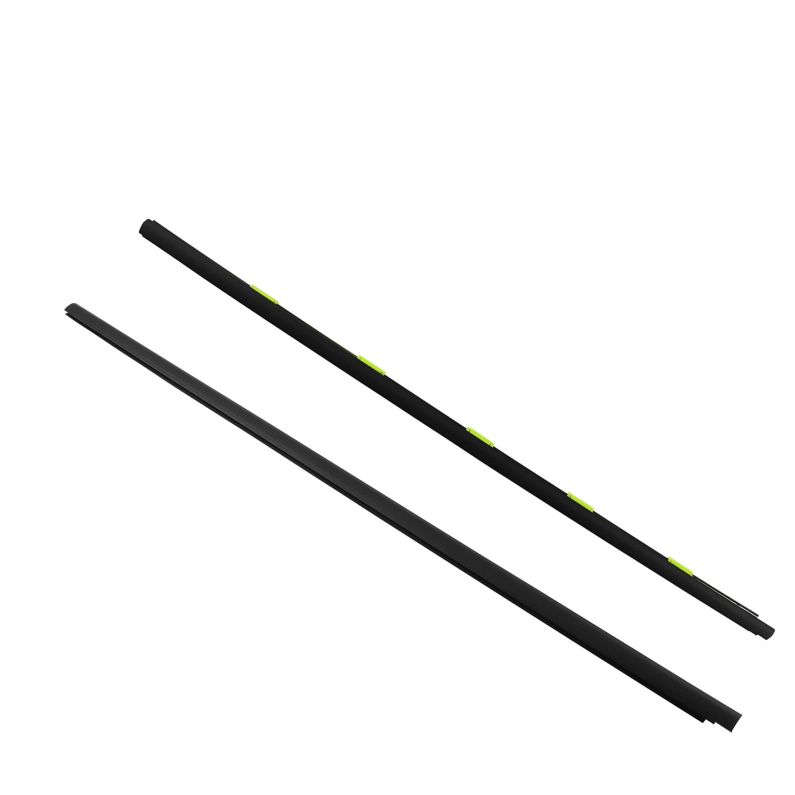 Set of 2 Door Window Weather Molding for Honda Civic EK (1996–2000)