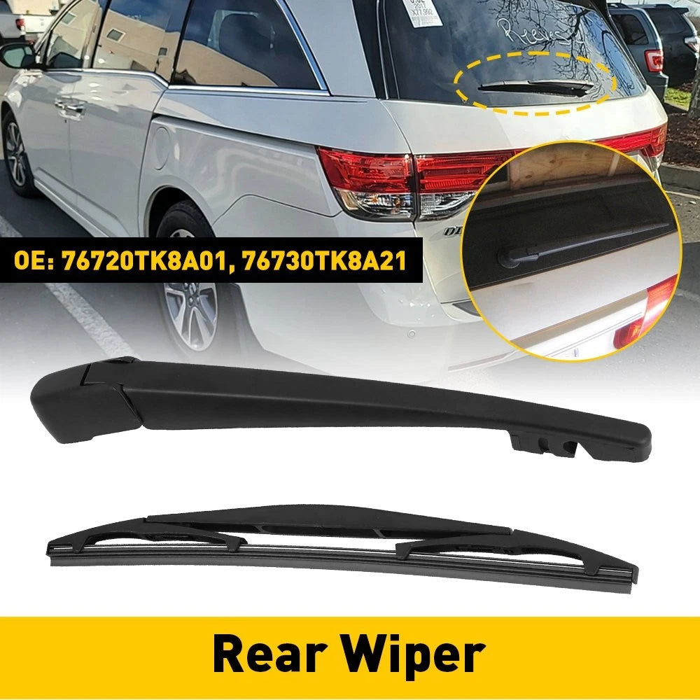 Rear Windshield Wiper Arm Blade Set for Honda Odyssey