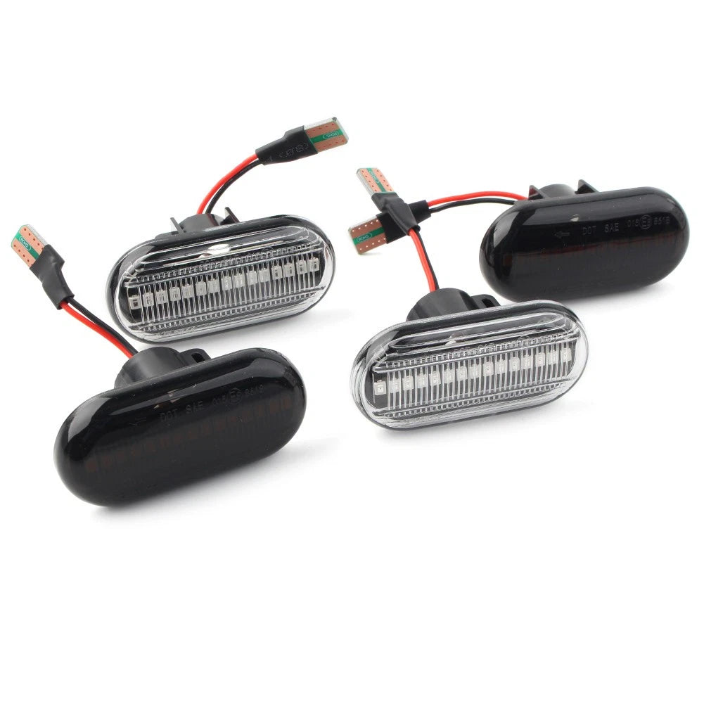 Dynamic LED Side Marker Indicator Light for Renault Clio, Twingo, Dacia Duster (2010–2023)