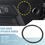 2Pcs Door Speaker Rings for Ford Mustang (2015–2020) 724708653541
