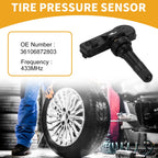 Tire Pressure Sensor 433MHz for BMW 530i 530i xDrive (2017–2022) No.36106872803