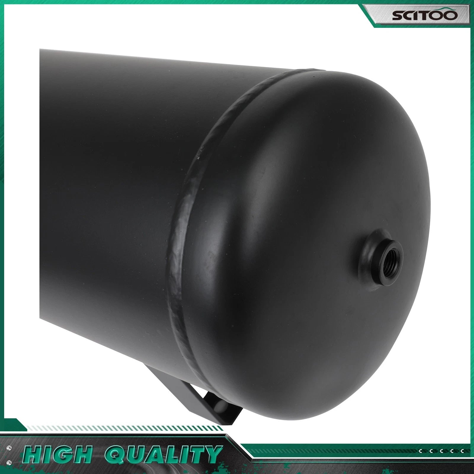 Air Ride Suspension 7-Port 3 Gallon Air Tank for Train Horns Compressor
