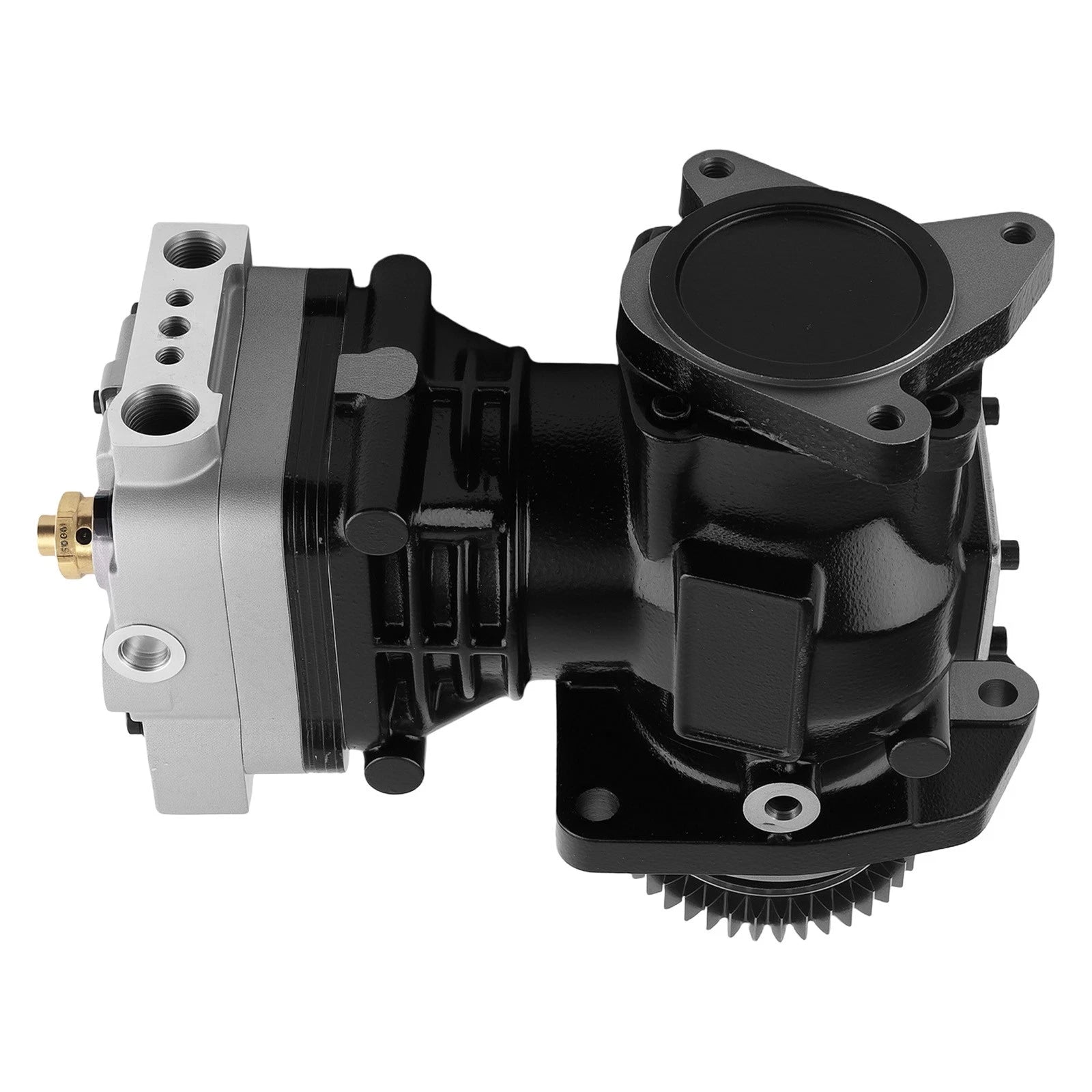 Air Brake Compressor for CAT Caterpillar C11 C13 C15 C18 Engines 5011427 Black