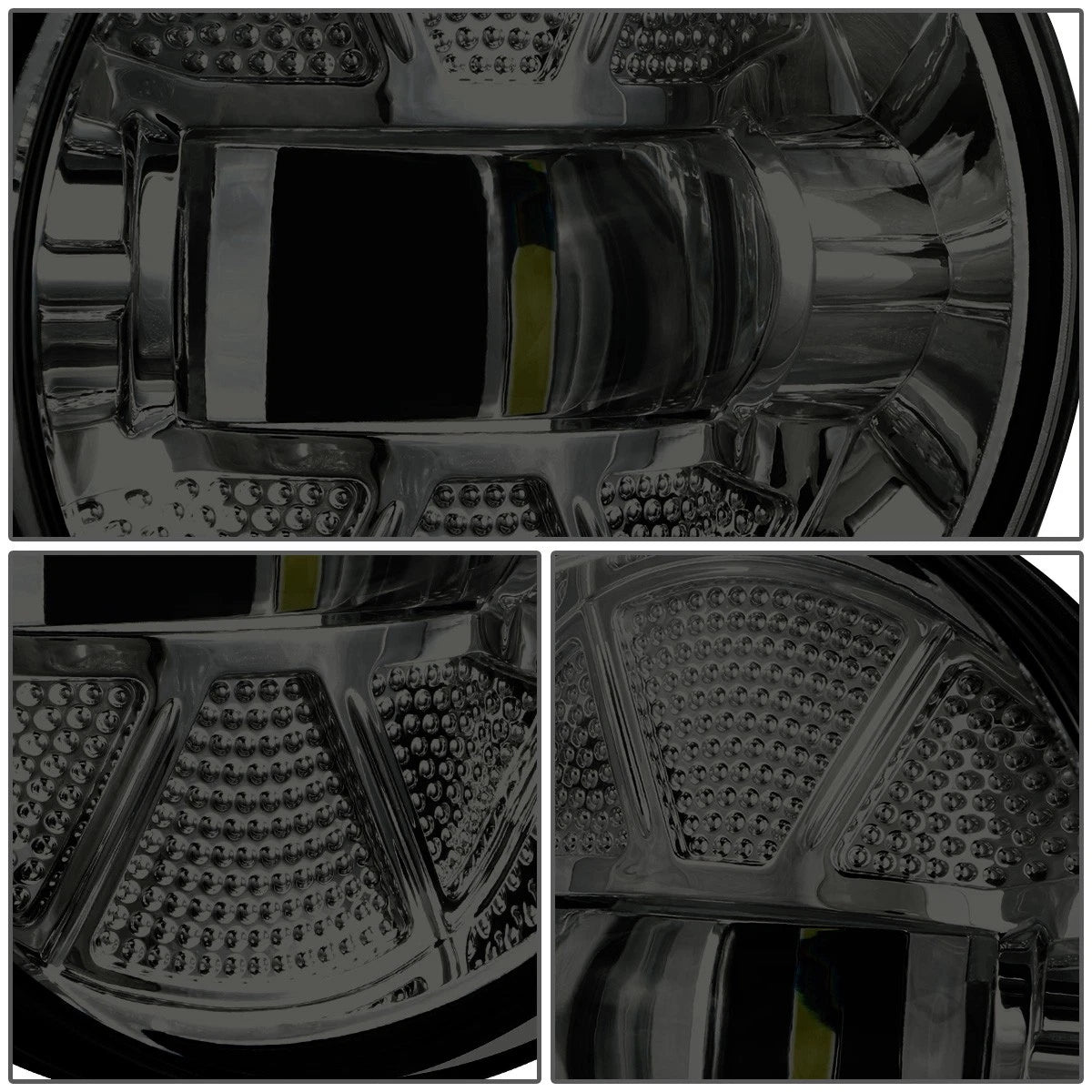 Smoked Lens LED Fog Light Bumper Lamp for GMC Sierra 1500 2500HD 3500HD (2007–2014)