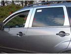 10p LuxuryFX Chrome Window Package w/Pillar Posts for 07-09 Mitsubishi Outlander