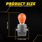 2X Turn Signal Lamp Bulb & Holder Socket for Hyundai Elantra GT (2013–2017)