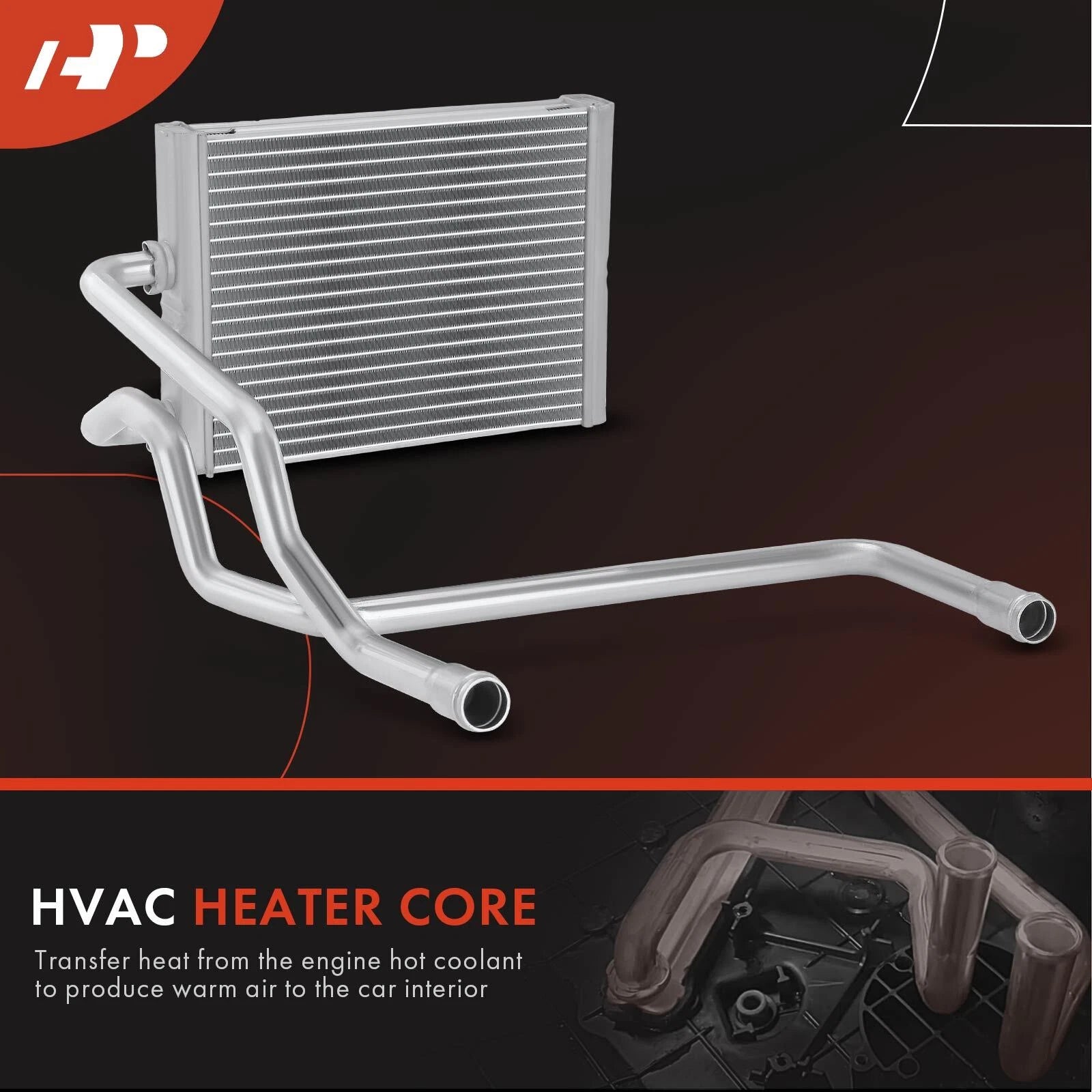 HVAC Heater Core for Infiniti FX35 FX45 G35 (2003–2007) Nissan 350Z (2003–2009)