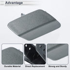 Washer Nozzle Cover Cap Front Right Bumper Headlight for BMW 320i Grey