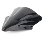 Black Dual Bubble Windscreen for Kawasaki Ninja 650 EX650 ER6F (2017-2019)