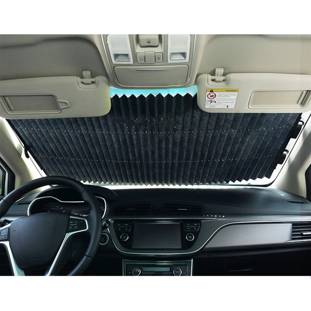 Retractable Windshield Sun Shade for Car (Universal Fit)