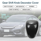 Carbon Fiber Gear Shift Knob Decorator Cover for Honda Accord (2013–2017)