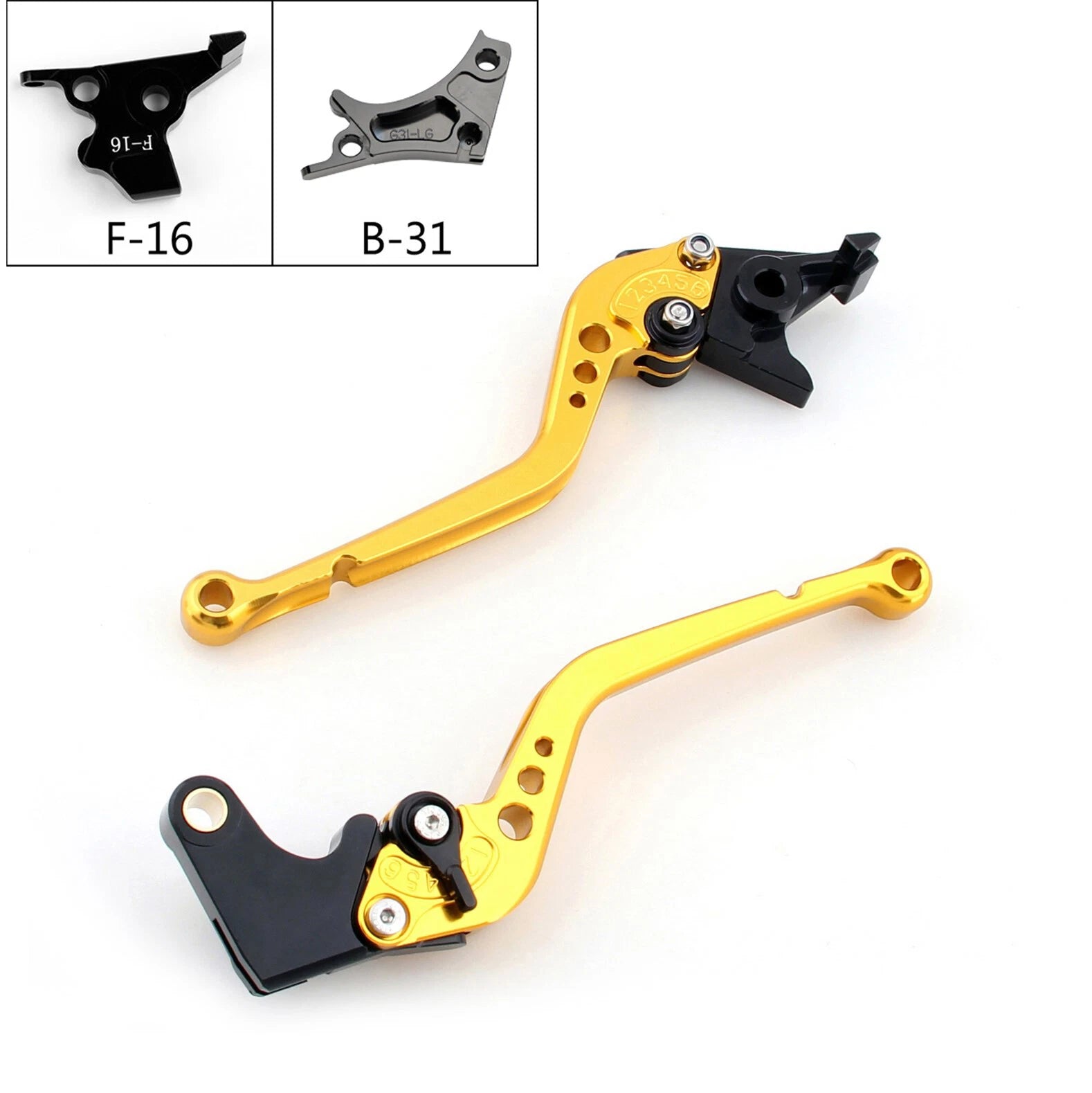 Adjustable Brake Clutch Lever for BMW G310R G310GS (2017–2018) GD T9