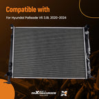 Radiator for Hyundai Palisade 3.8L (2020–2024) HY3010230 1-Row