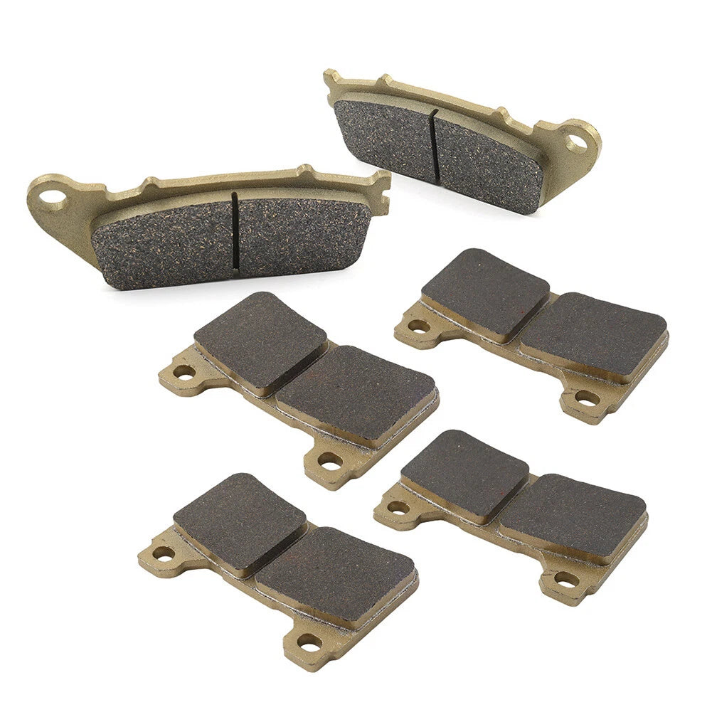 Set of 4 Brake Disc Pads for Honda VFR800F ABS (2014–2018) CB1000R Non ABS