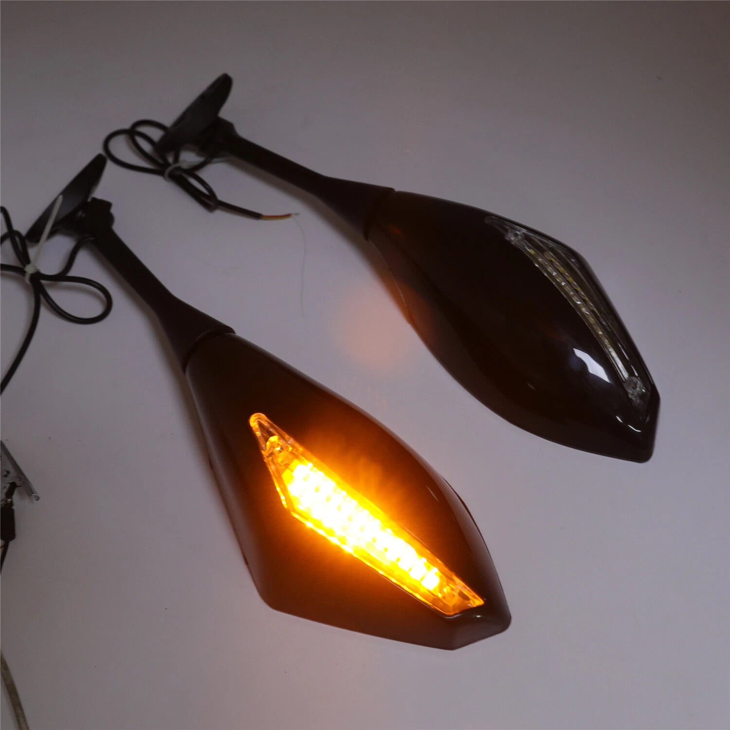 LED Turn Signal Mirrors for Honda CBR 600RR (2003–2012) & CBR1000R (2004–2007)