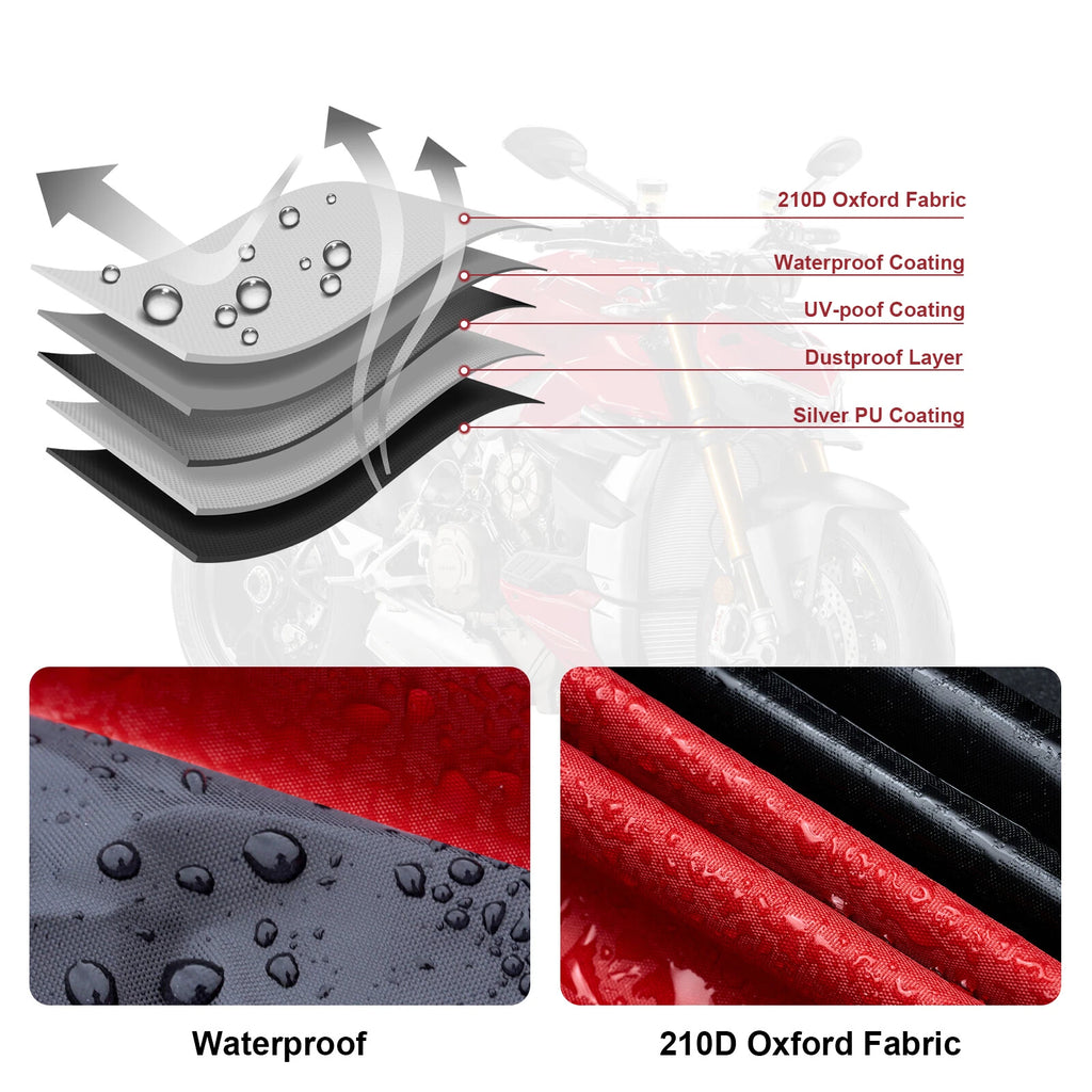 XXXL Waterproof Motorbike Cover for Harley Davidson Street Glide (2006–2023)