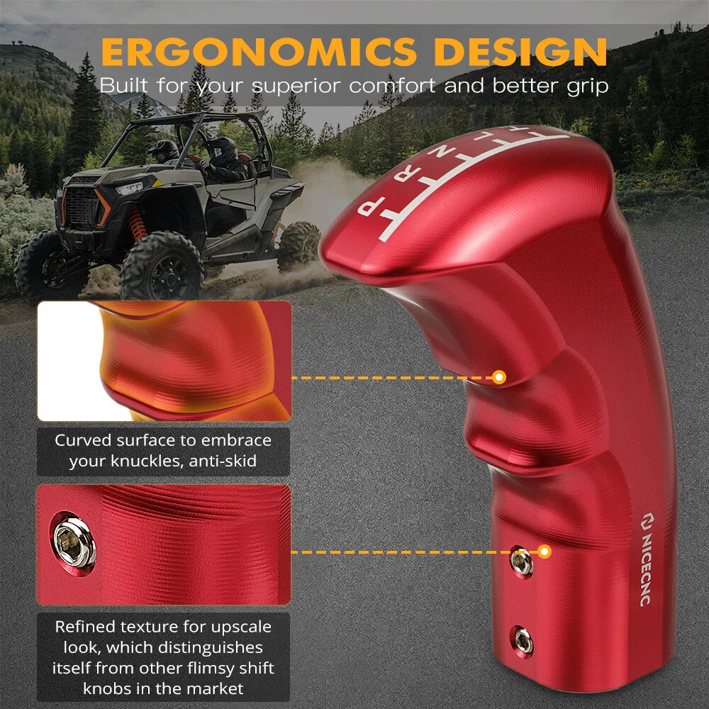 Gear Selector Shift Knob for Polaris RZR XP 1000 XP 900 (2014–2021)