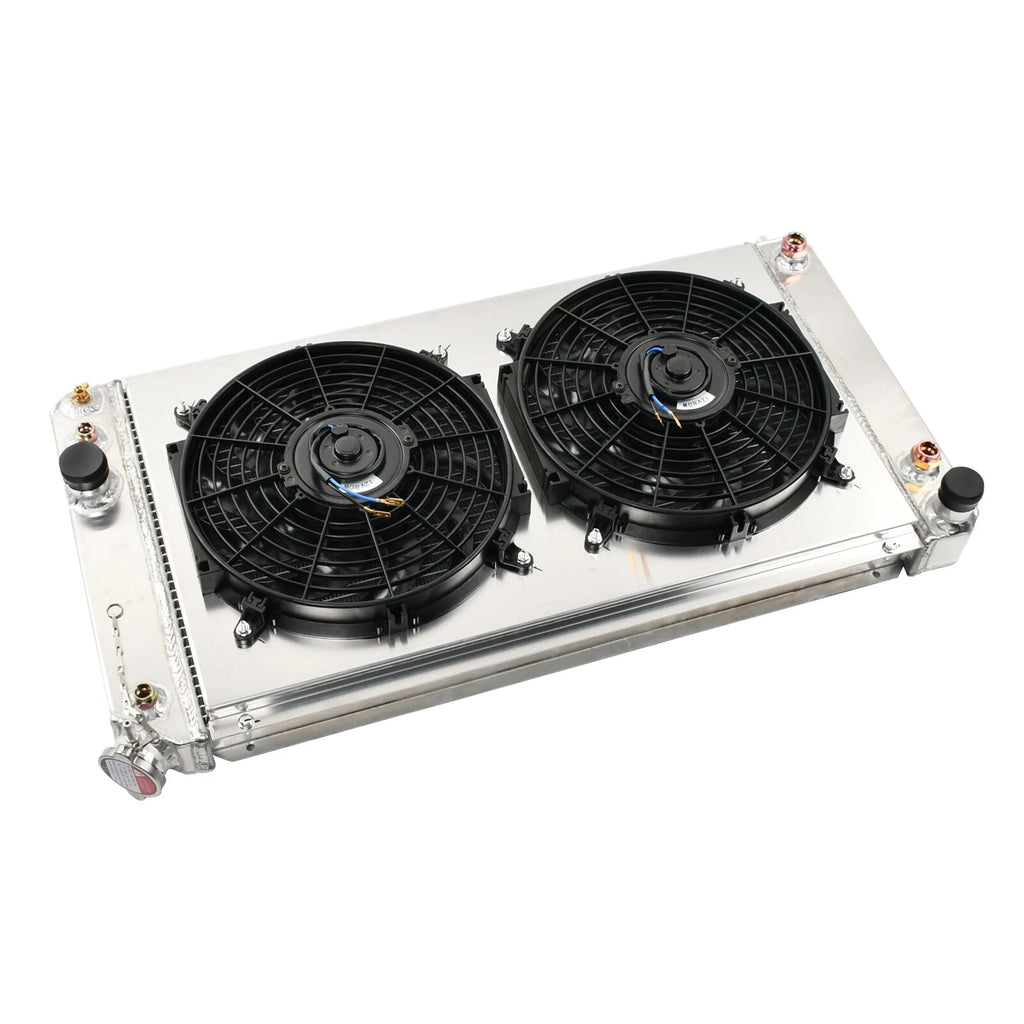 3Row Aluminum Radiator Shroud Fan for Chevy Impala/El Camino (1963–1968)