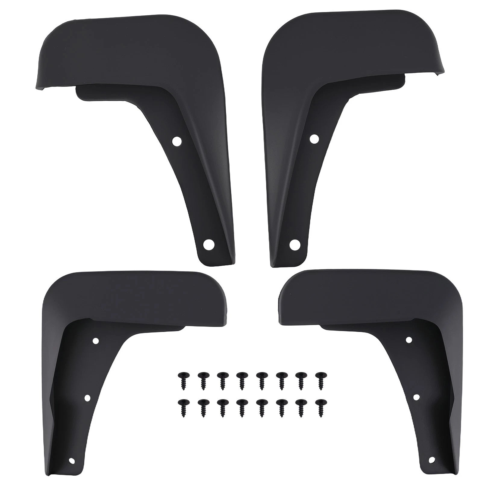 Set of 4 Mud Flaps for Mitsubishi Lancer (2008-2017)