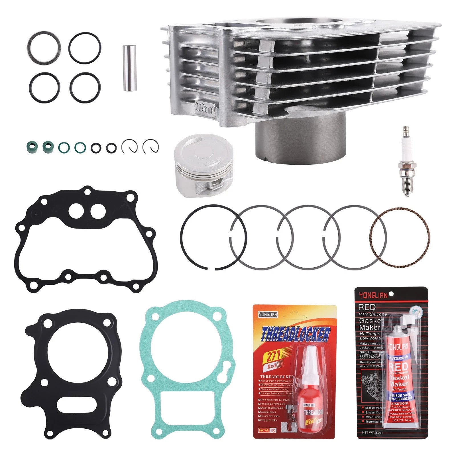 Piston Kit for Honda TRX250X TRX250TE TRX250TM Recon (1997–2023)