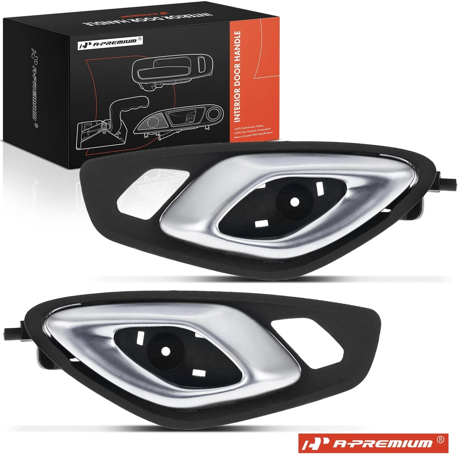 2X Front Left & Right Interior Door Handle for Chevy Camaro (2016–2024)