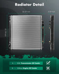 Radiator for Ford F-250 F-350 F-450 F-550 Super Duty (1999–2004) 2171