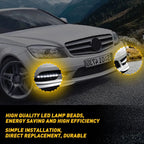 Set of 2 LED Daytime Running Lights for Mercedes C-Class (2012-2015)