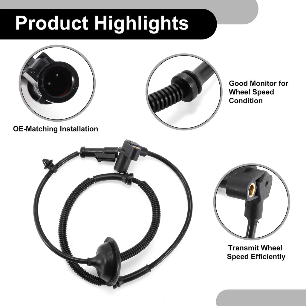 Rear Right ABS Wheel Speed Sensor for Ford Mustang (1999–2004) No.F9ZZ2C190BB