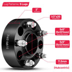 2" Hubcentric Wheel Spacers for Jeep Commander (2005-2010) (5x5/5x127)