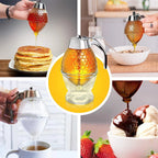 200ML Honey Dispenser with Stand for Easy Pouring