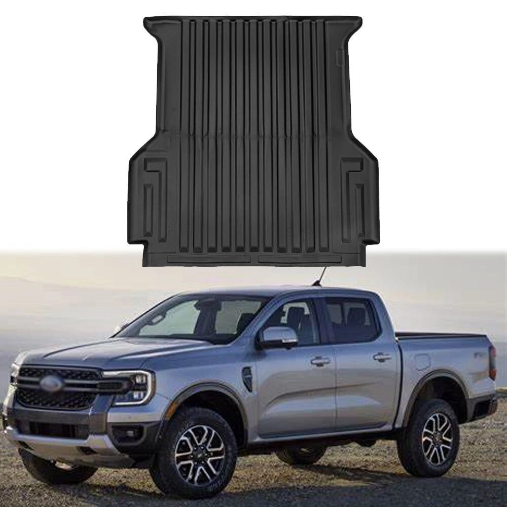 5ft 3D TPE Rear Cargo Liner for Ford Ranger Crew Cab (2019–2023)