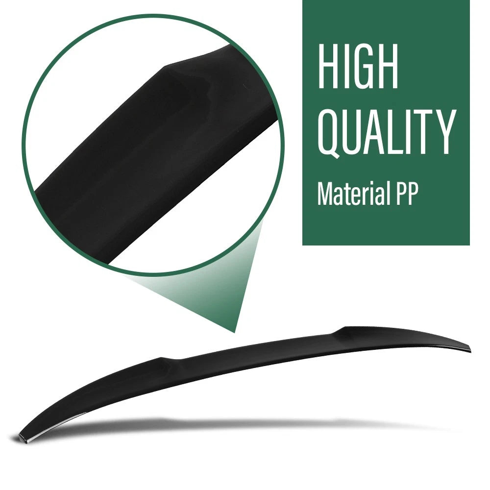 M4 Style Rear Trunk Spoiler for BMW X4 (2019–2024) Glossy Black