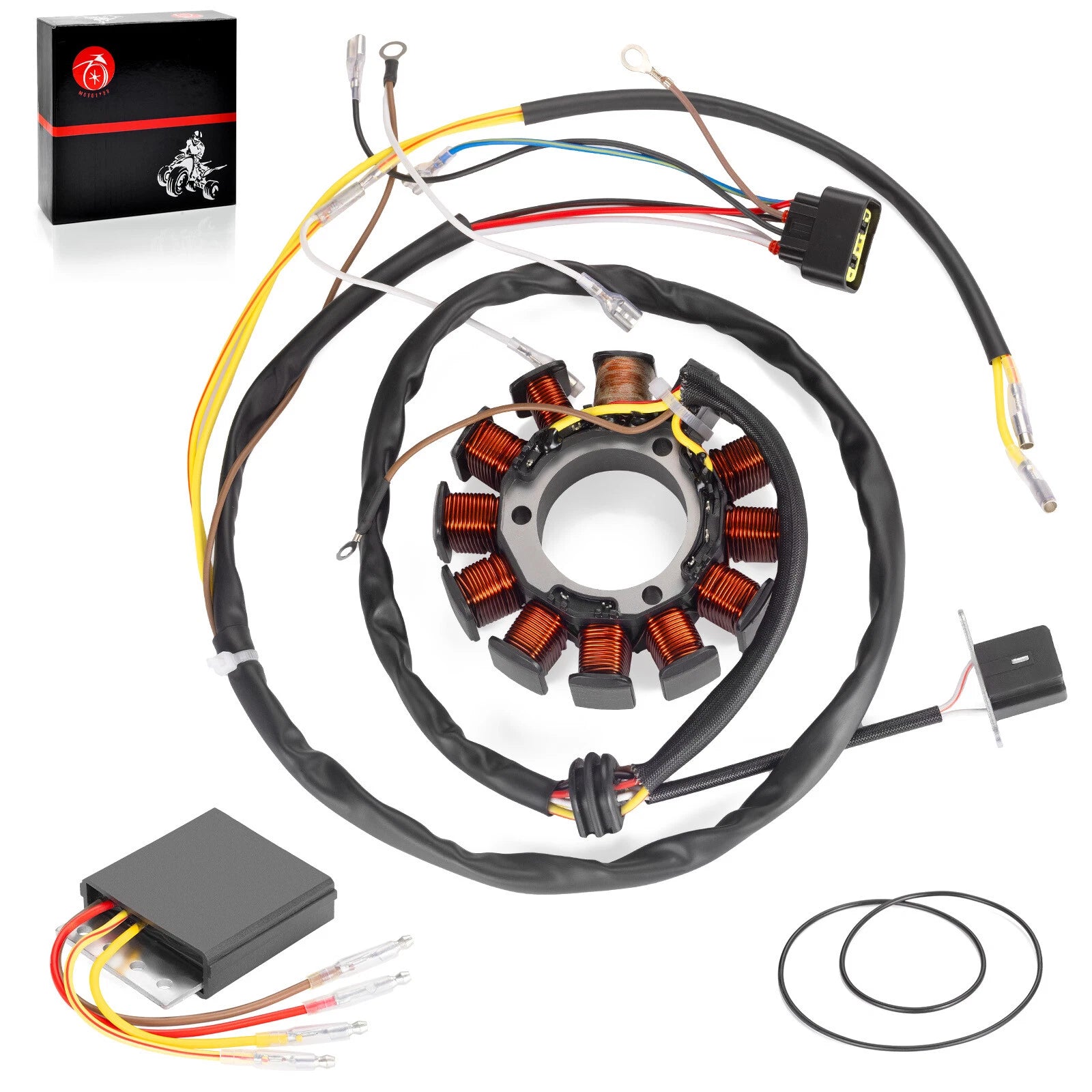 Stator & Regulator for Polaris Sportsman 500 4X4 HO (2002) S# 02-22574+