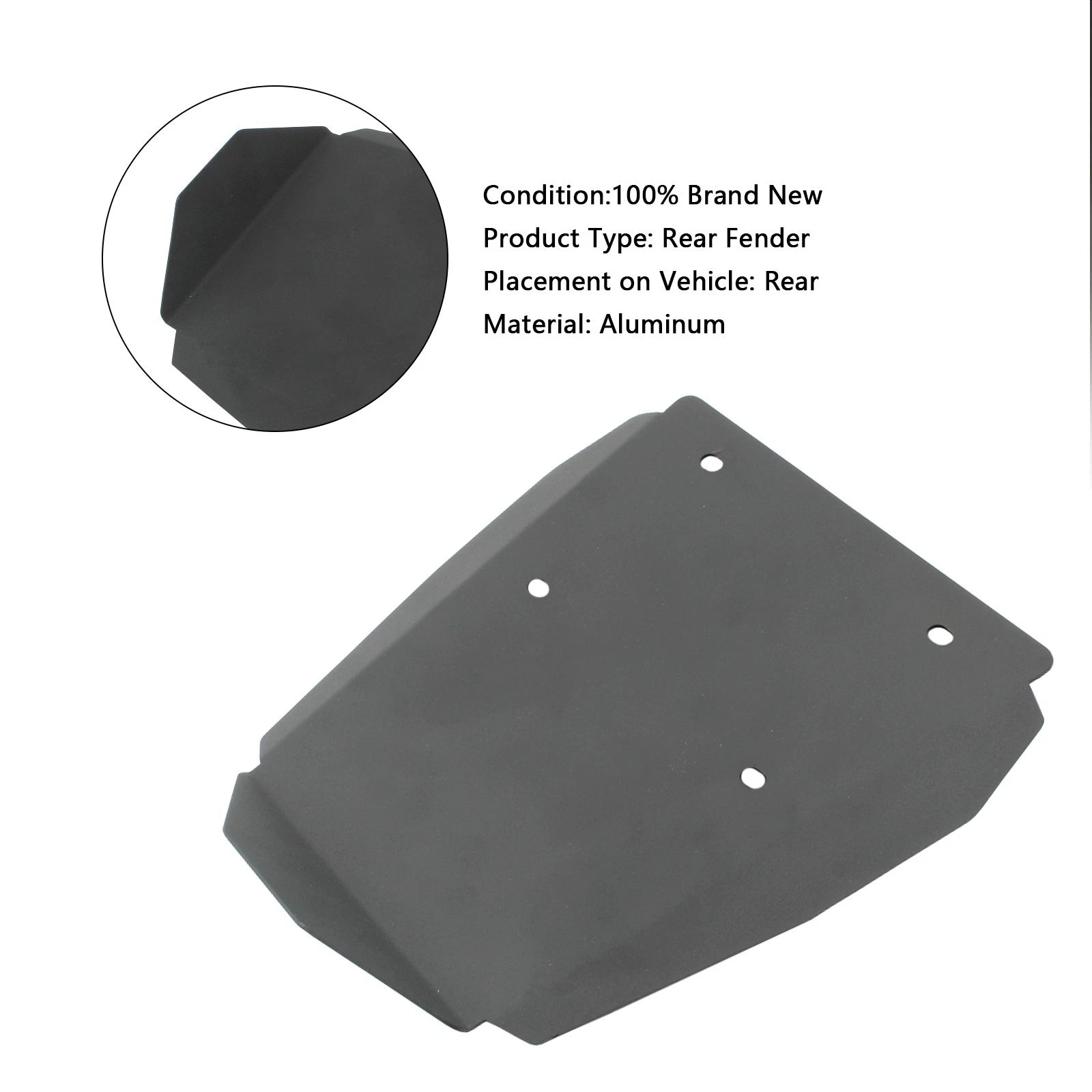 Rear Fender Mudguard Bracket for BMW R1300GS ADV (2023–2024)
