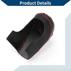 Gear Shift Knob Cover for Chevrolet Malibu (2016–2020) Black Carbon Fiber Red