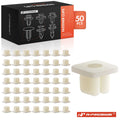 50Pcs Nylon Screw Grommet Clips for Honda Toyota 