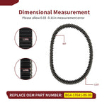 Clutch Drive Belt for Yamaha Wolverine X2 X4 850 (2018–2024) BG4-17641-00-00