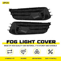 2X Front Bumper Fog Light Bezel for Subaru Impreza (2020–2023) LH RH EXV
