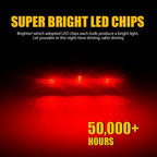 Red LED 3rd Brake Light for Ford Transit 150 250 350 350HD (2018–2019)