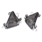 Front Turn Signal Smoke Lens Cover for Kawasaki Ninja ZX10R (2004–2005) Pair