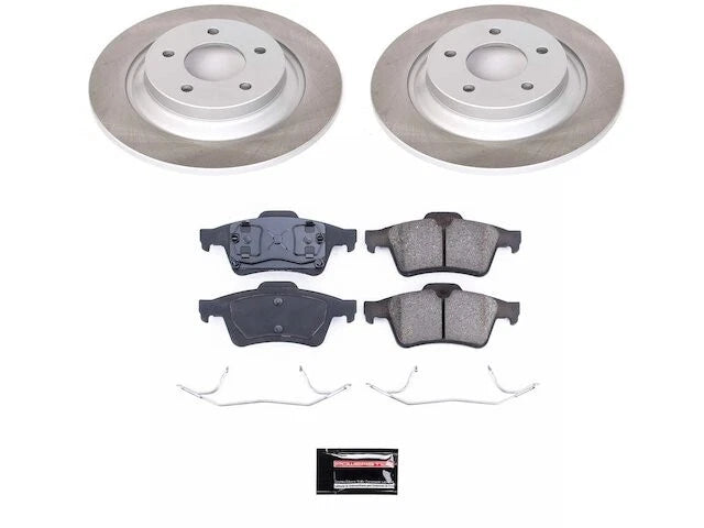 Rear Brake Pad and Rotor Kit for Mazda 5 (2006–2007) MR919WW