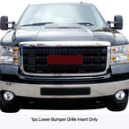 Stainless Black Mesh Grille Insert for GMC Sierra 2500/3500 HD (2011-2014)