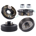 Trailer Hub Drum Kits 5 on 4.5 with 10"x2-1/4" Electric Brakes (3500 lbs)