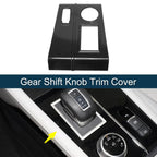ABS Gear Shift Knob Sticker for Mitsubishi Outlander (2022–2024) Black
