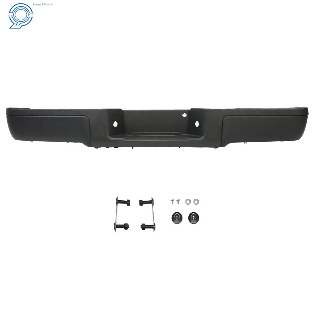 Complete Rear Steel Bumper Assembly for Ford F150 (2009–2014)