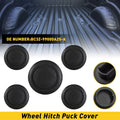 5PCS Wheel Hitch Puck Cover Plug Trim Ring for Ford Super Duty F-350 (2011–2023)