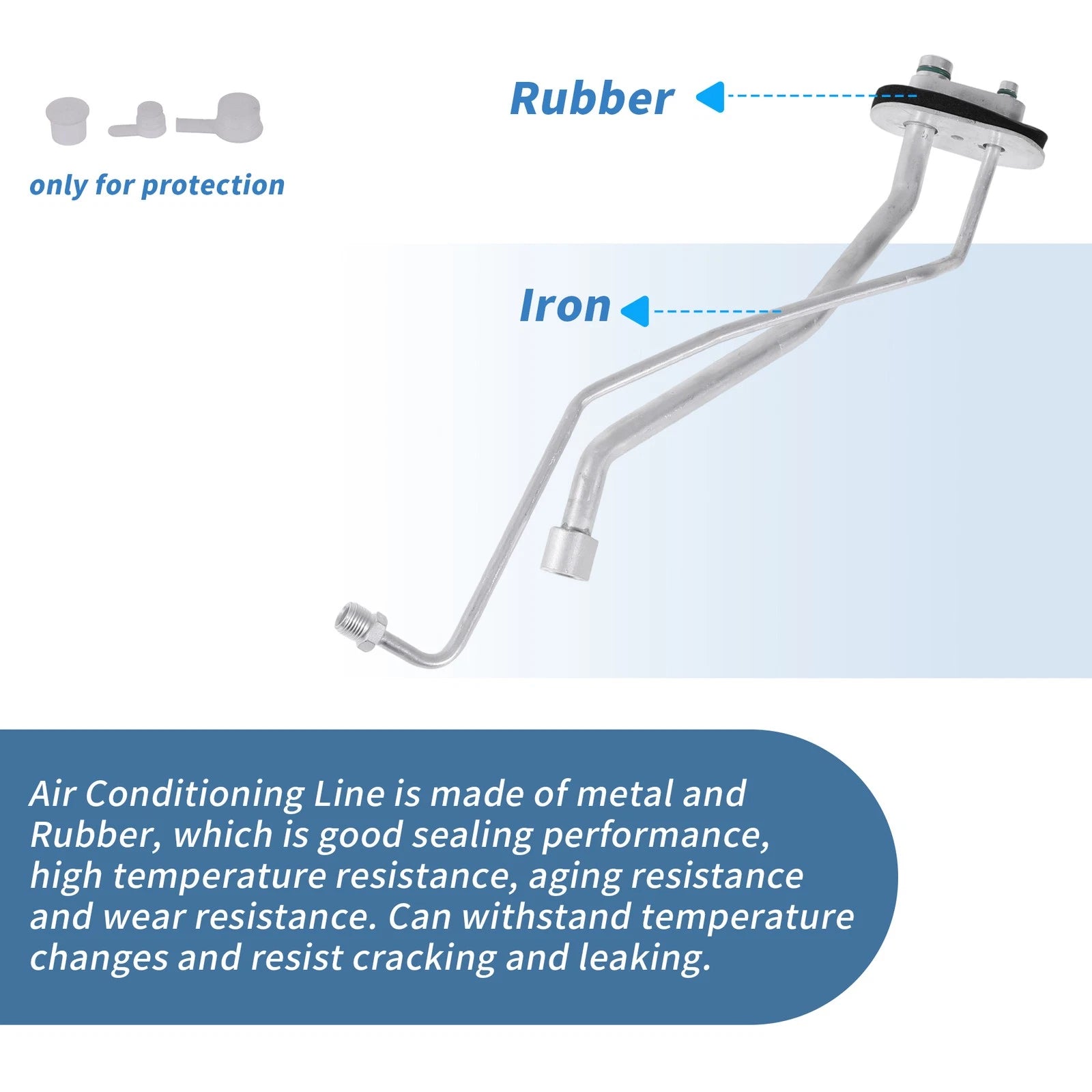 A/C Refrigerant Liquid Hose for Honda Fit (2009–2013) No. 80320TFCH01