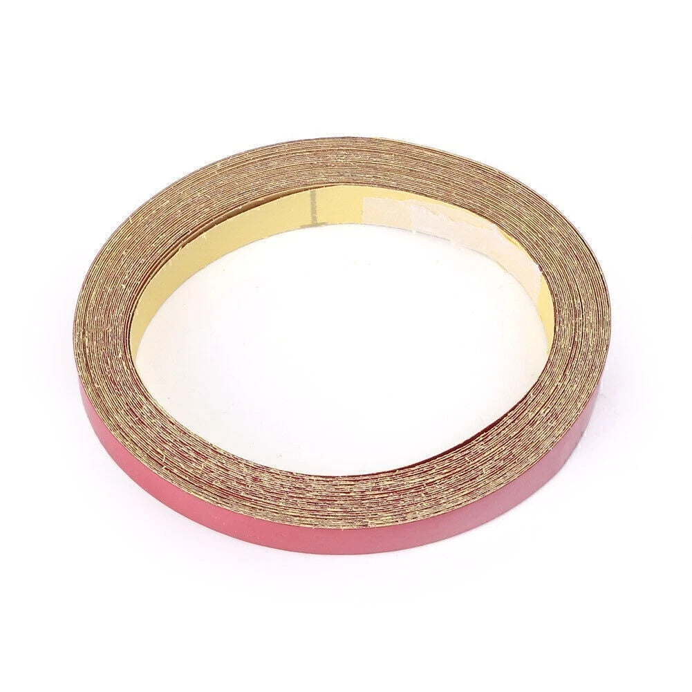 Reflective Sticker Tape Body Stripe for DIY (16.40ft x 0.39in) Red